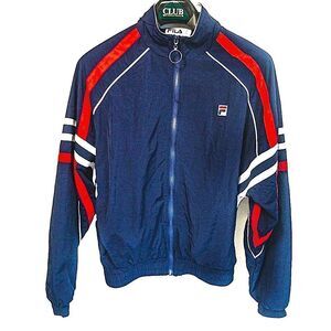 NWOT FILA Women’s Zip Track Jacket Windbreaker Sz M